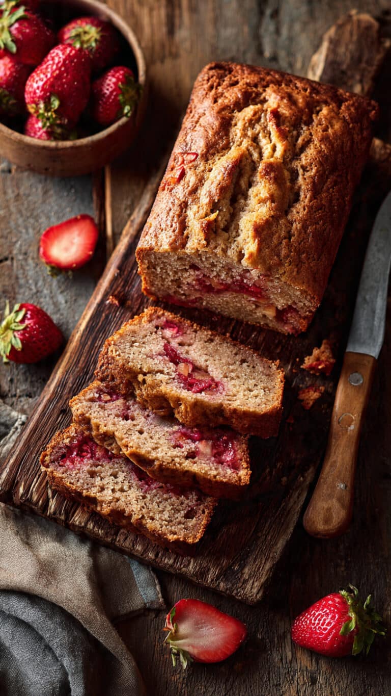 Strawberry Banana Bread