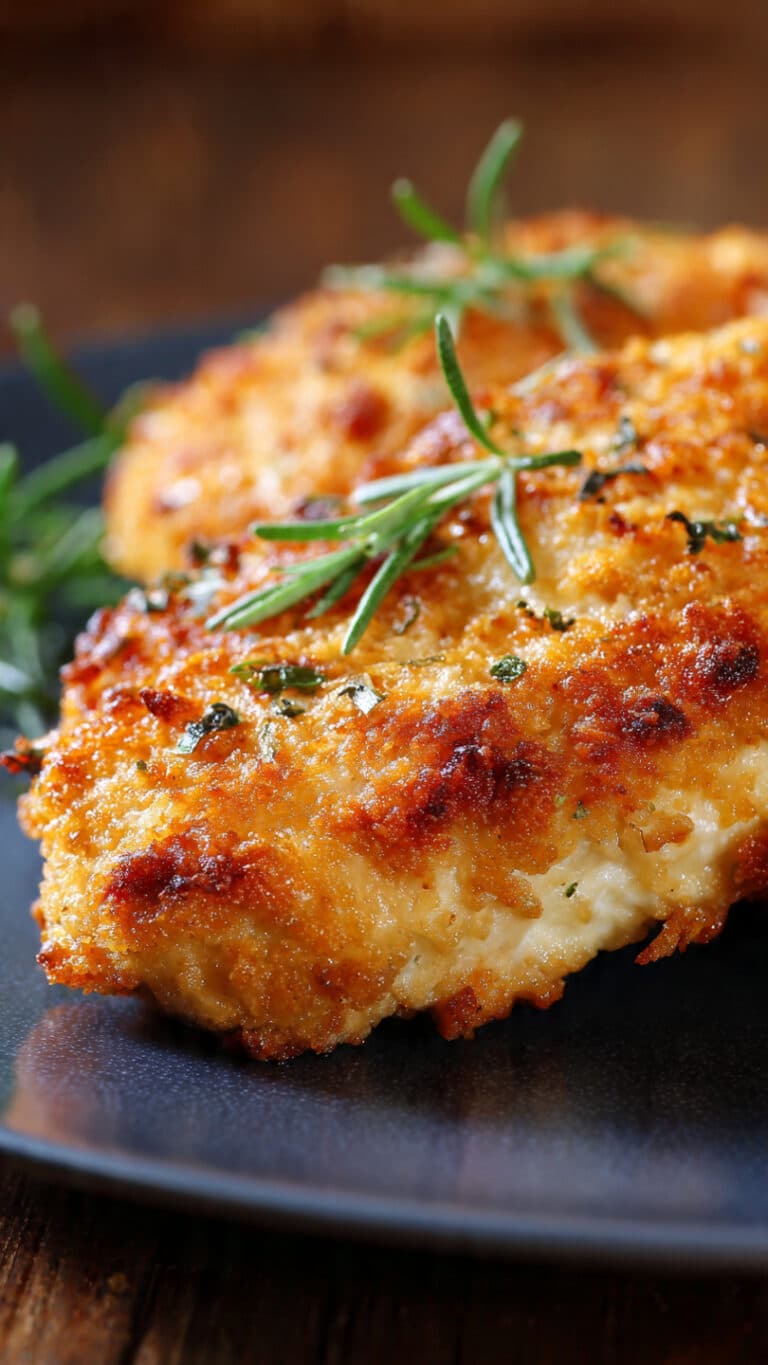 Copycat Longhorn Parmesan Crusted Chicken