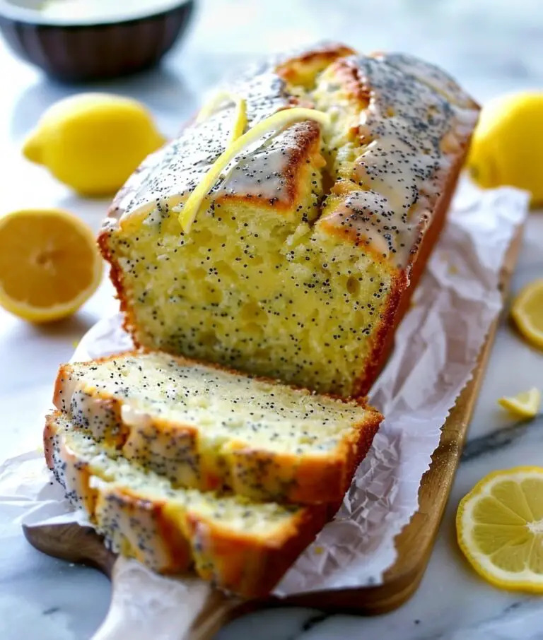 Lemon Poppy Seed Bread