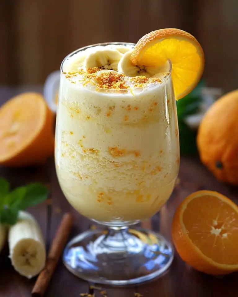 Orange Banana Smoothie