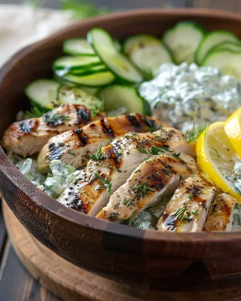 Tzatziki Healthy Chicken Salad