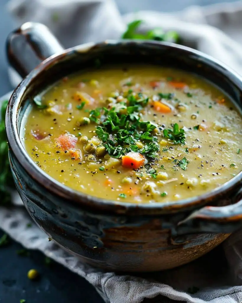 High Protein Classic Split Pea Soup