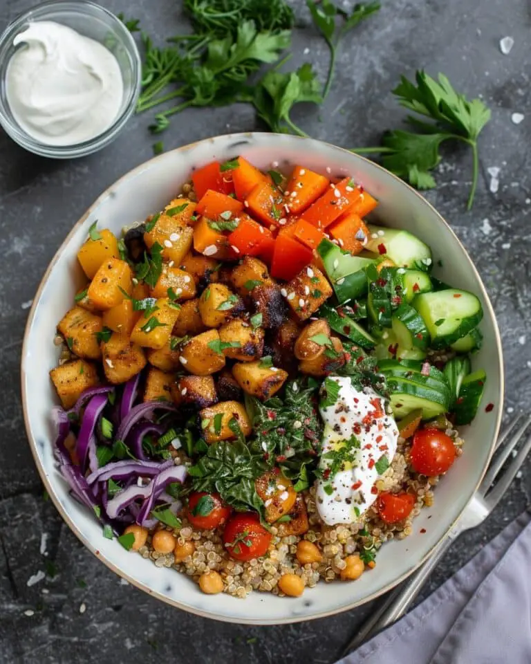 Mediterranean Quinoa Bowl