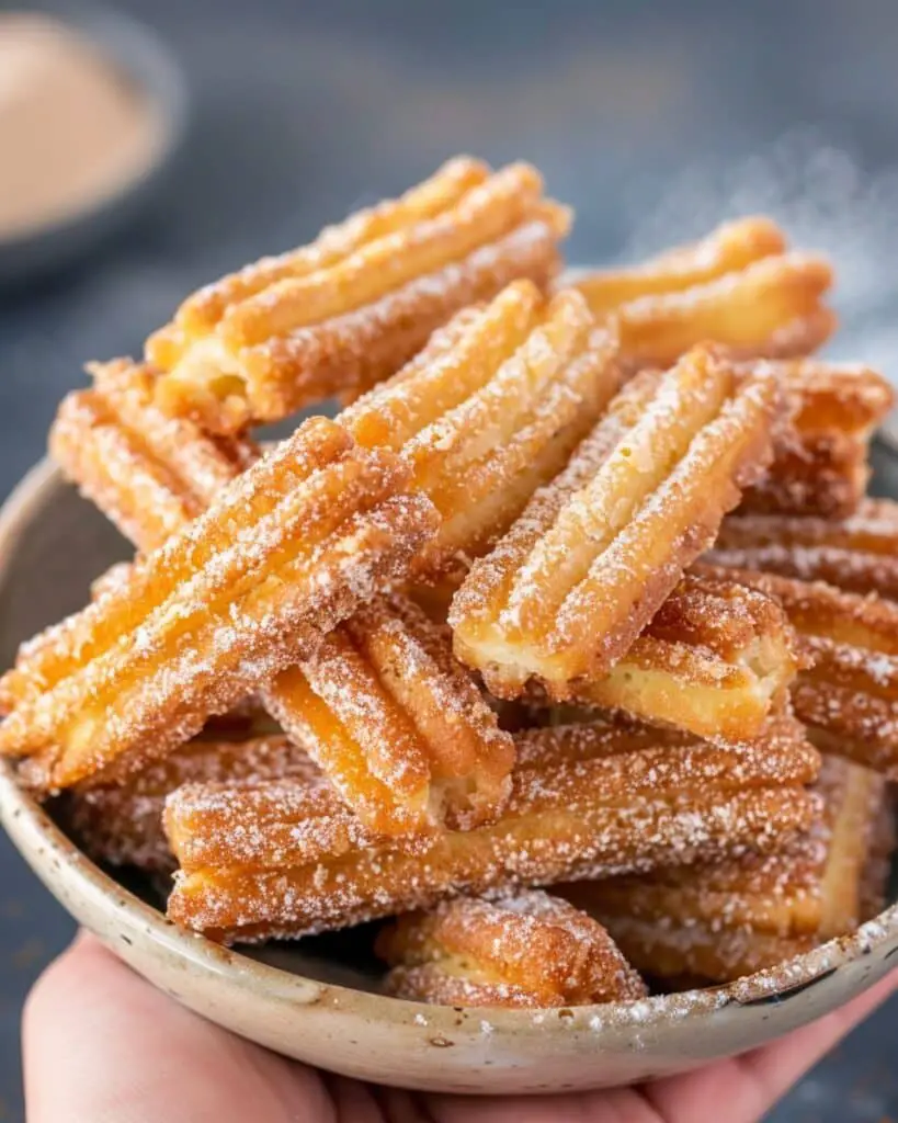 Healthy Air Fryer Churro Bites