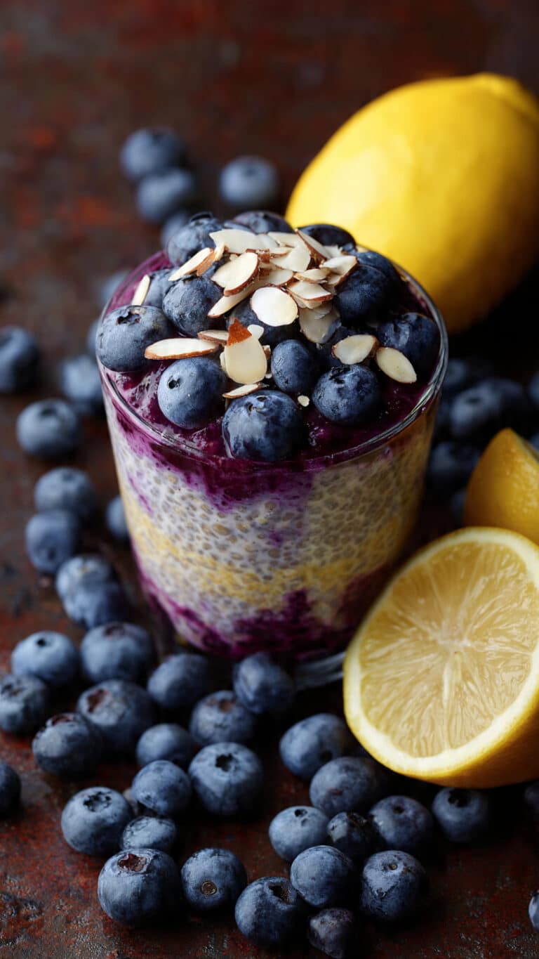 Blueberry Lemon Overnight Oats