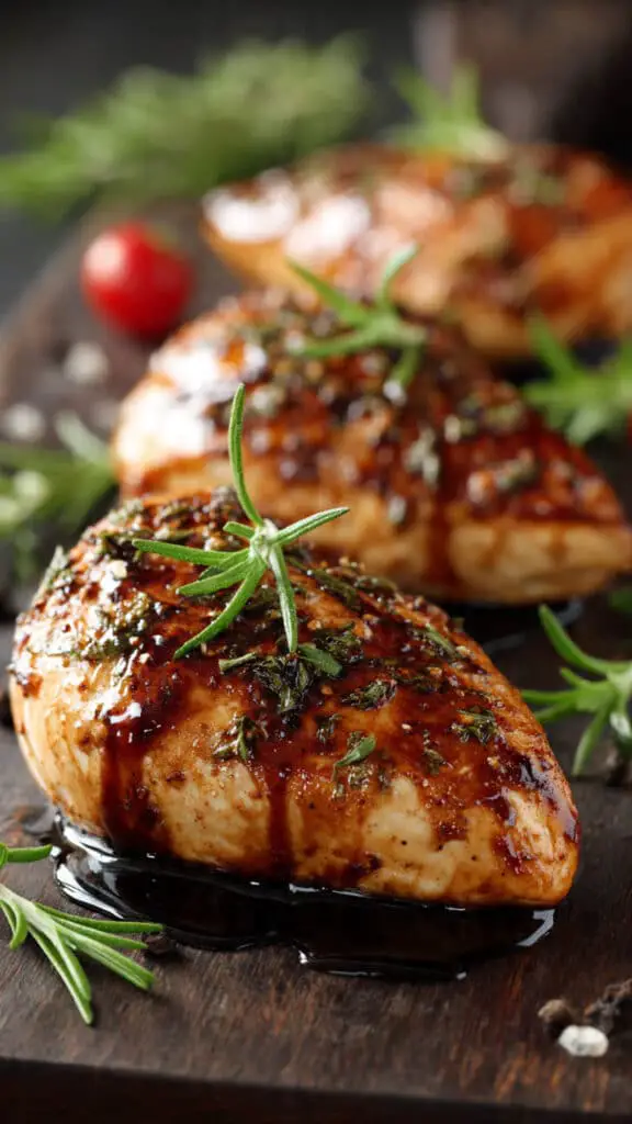 Balsamic Baked Chicken Breast