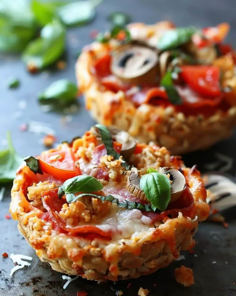 Cottage Cheese Pizza Bowl