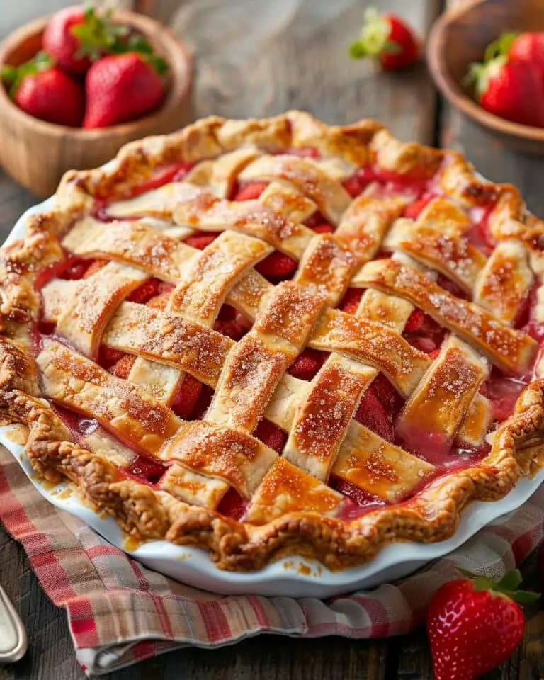 Strawberry Rhubarb Pie