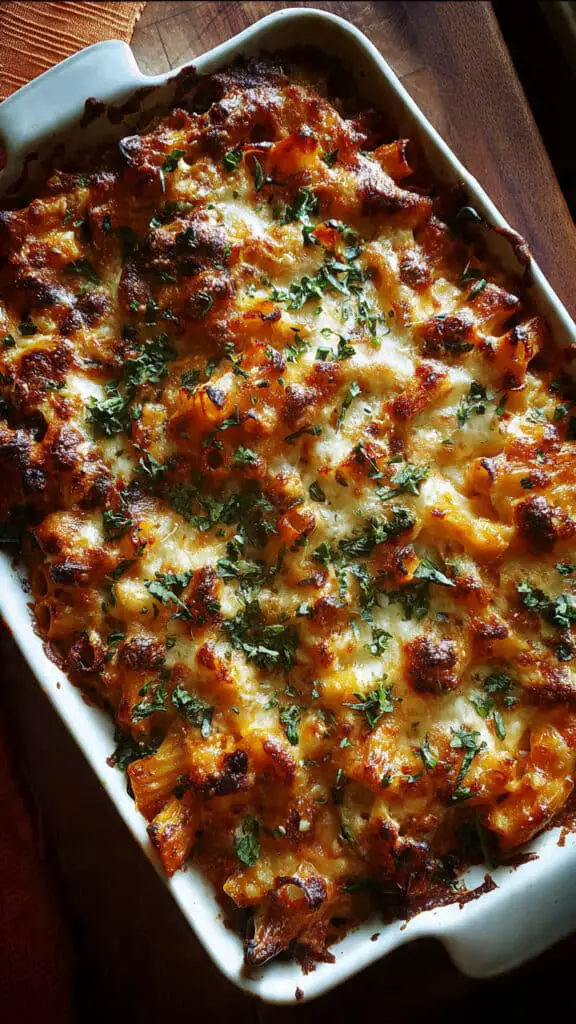 Loaded Veggie Baked Ziti