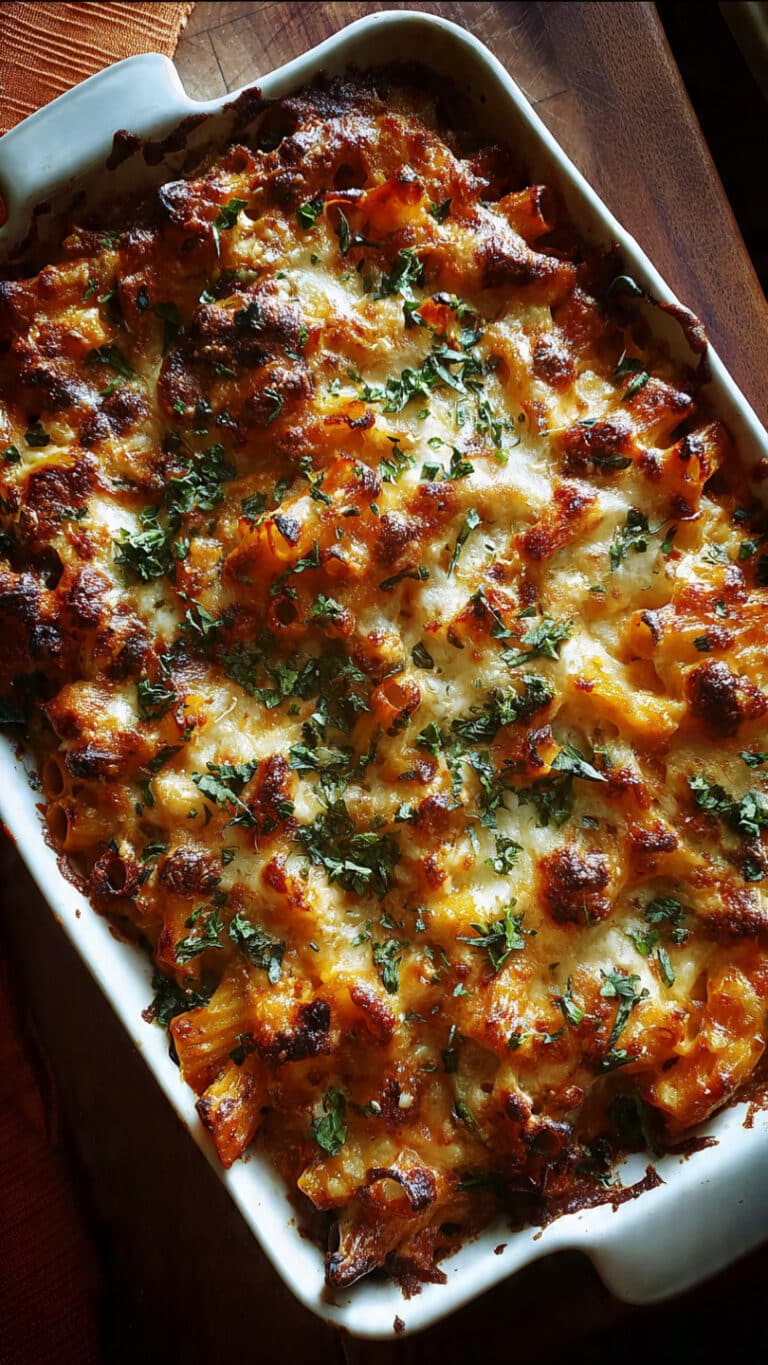 Loaded Veggie Baked Ziti