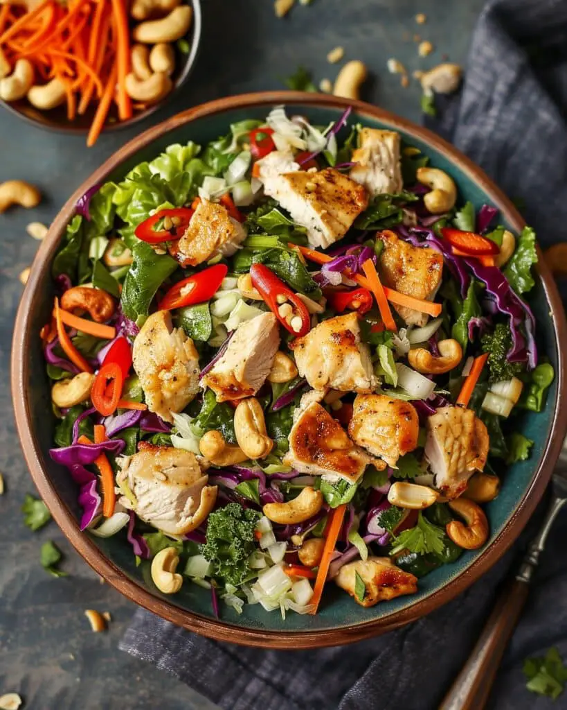 Chicken Cashew Crunch Salad