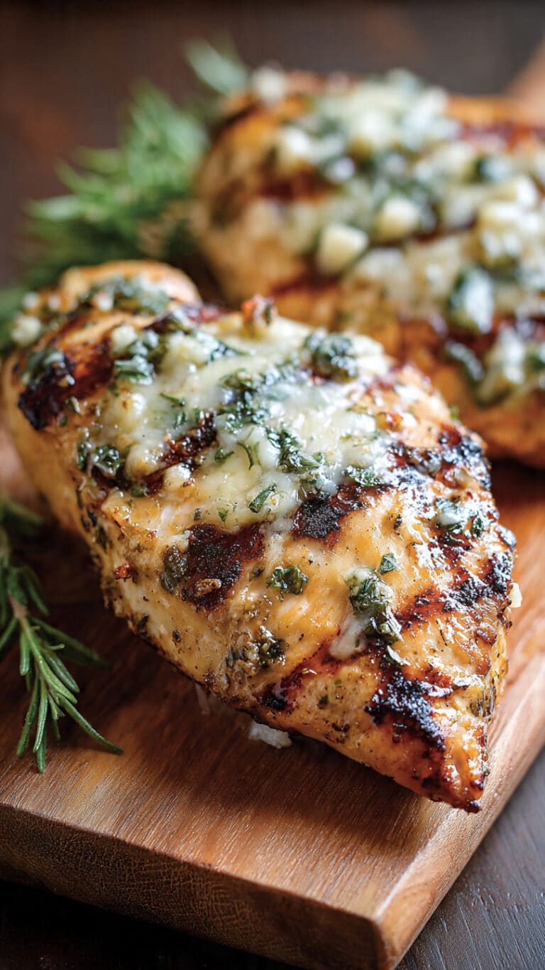 Grilled Salsa Verde Pepper Jack Chicken