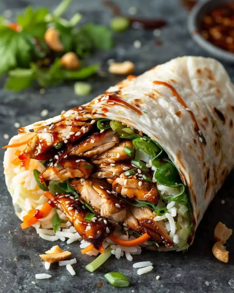 Teriyaki Chicken Wrap