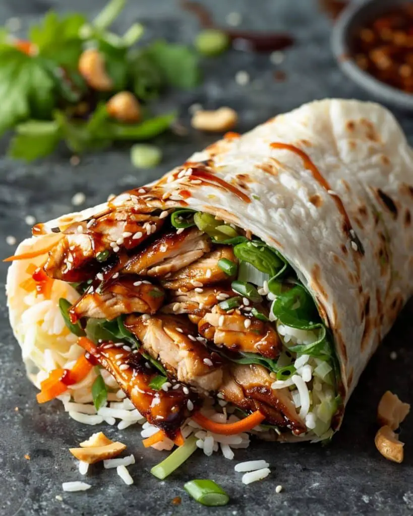Teriyaki Chicken Wrap
