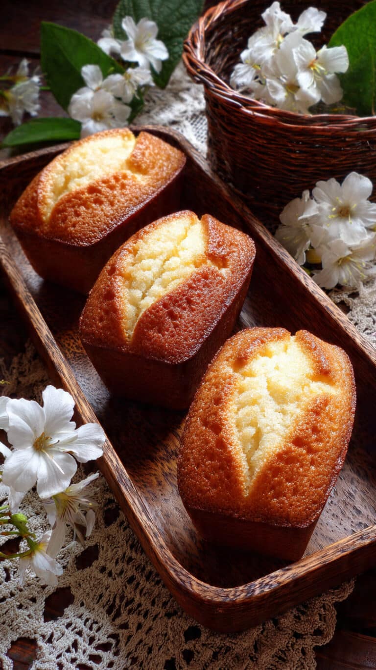 Mini Vanilla Pound Cakes
