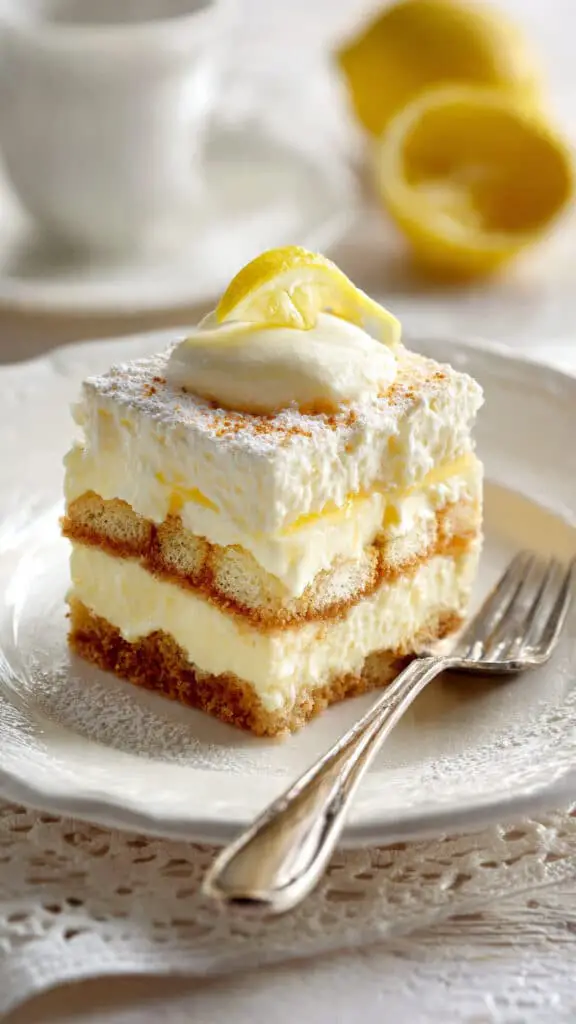 Lemon Tiramisu