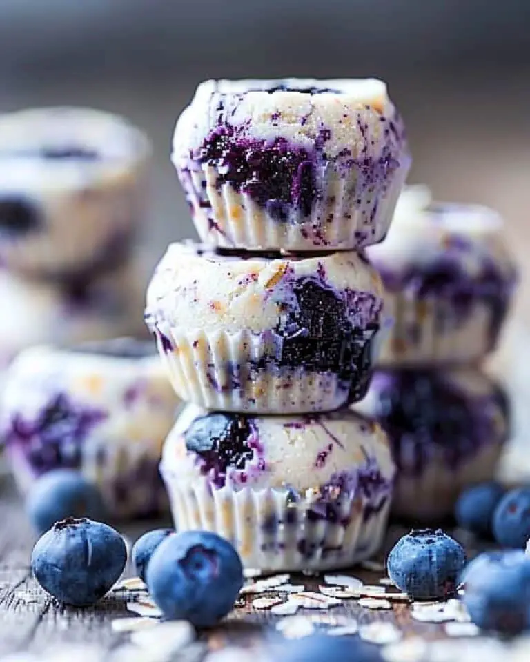 Blueberry Cheesecake Protein Bites