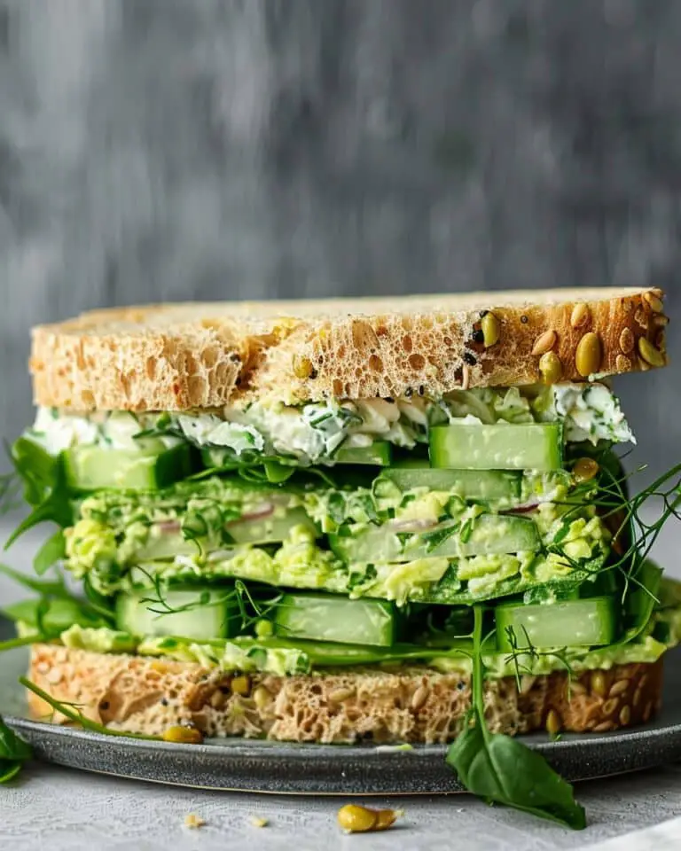 Green Goddess Salad Sandwich