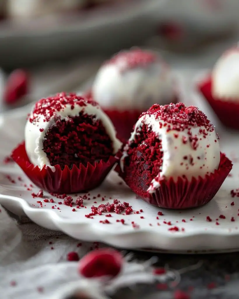 Red Velvet Truffles