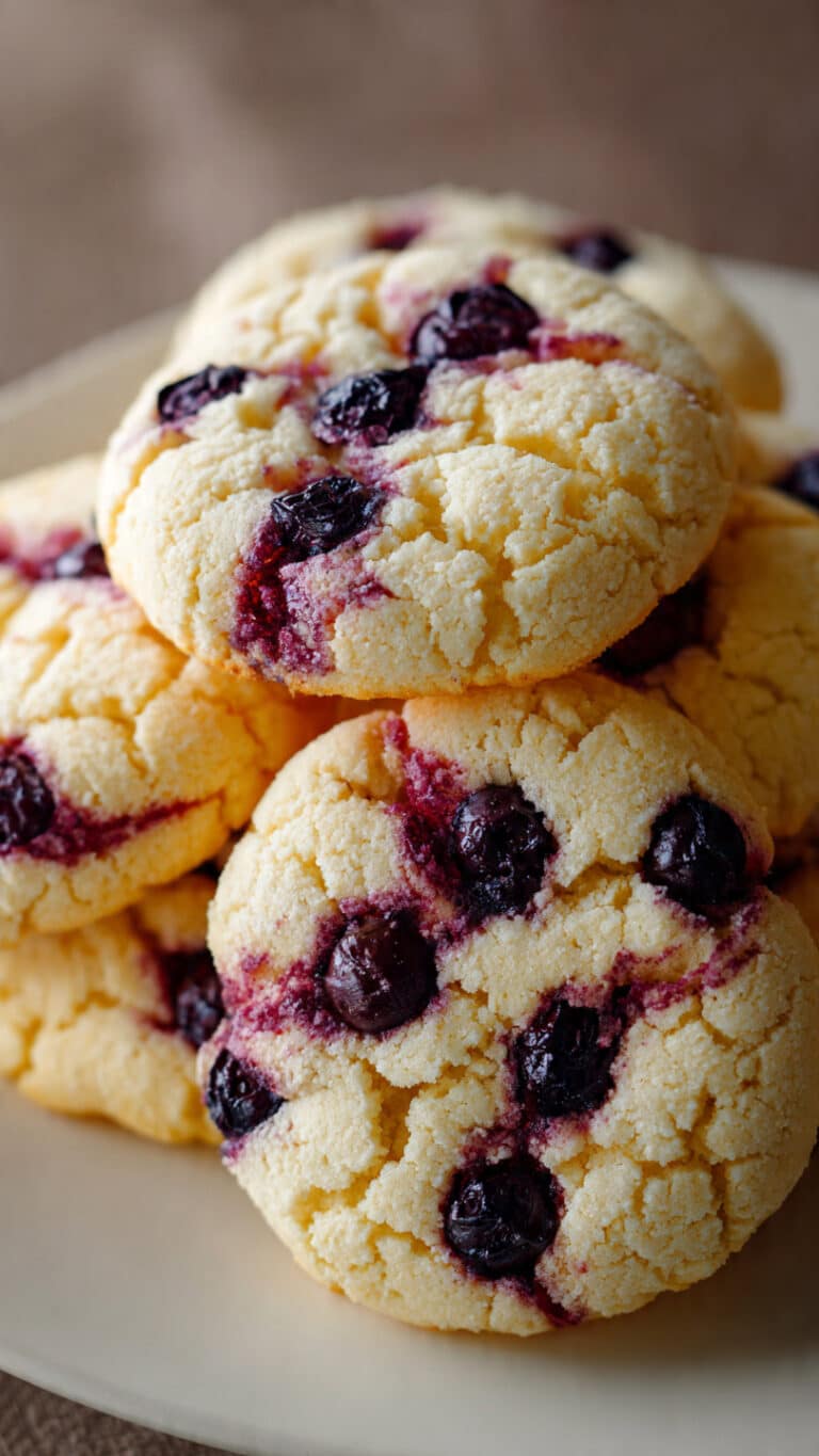 Blueberry Cheesecake Cookies