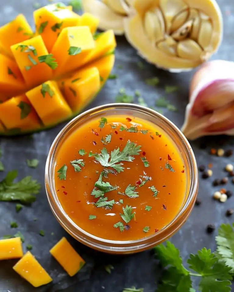 Mango Habanero Honey Garlic Sauce