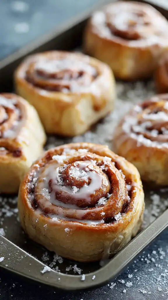Homemade Overnight Cinnamon Rolls