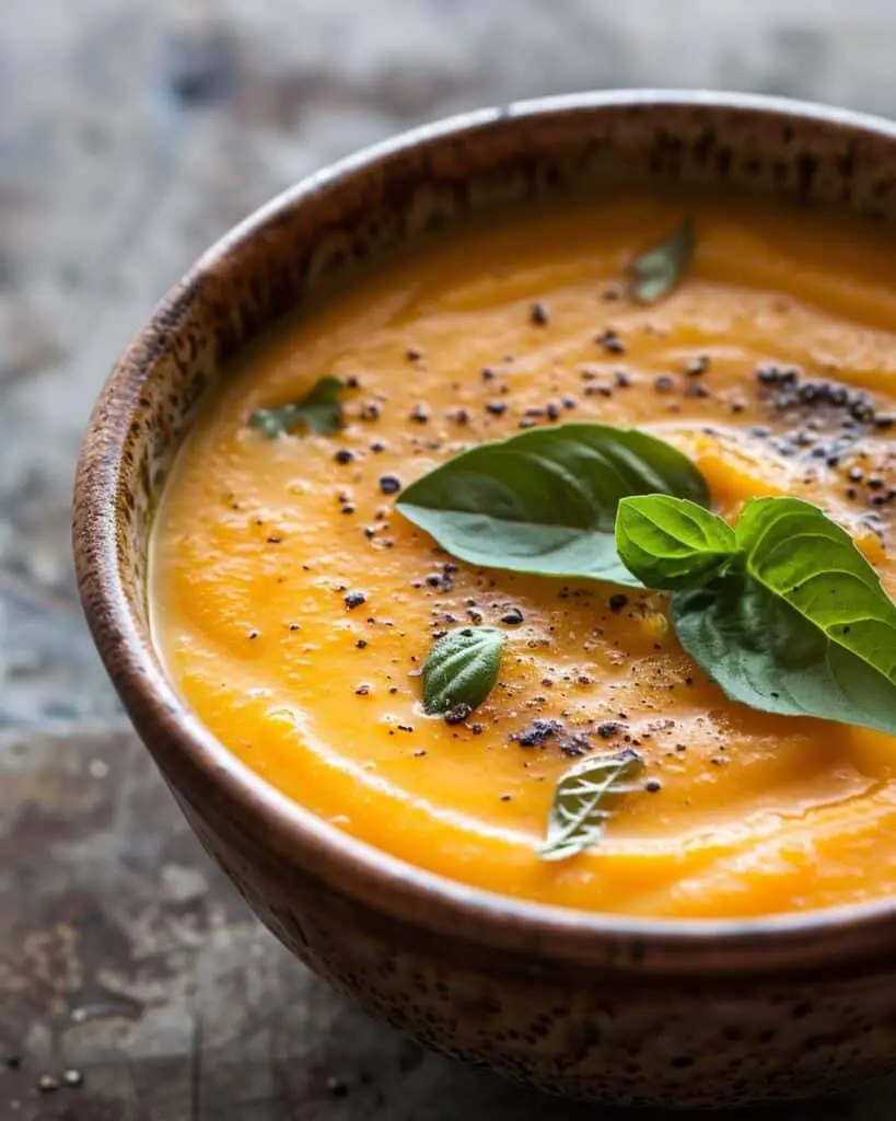 Savory Italian Sweet Potato Soup