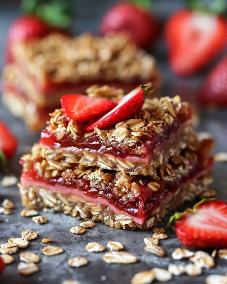Healthy Oatmeal Bars Breakfast