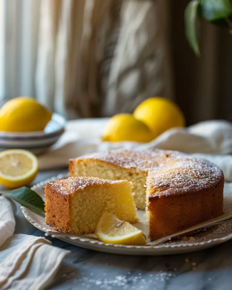 Lemon Olive Oil Cake