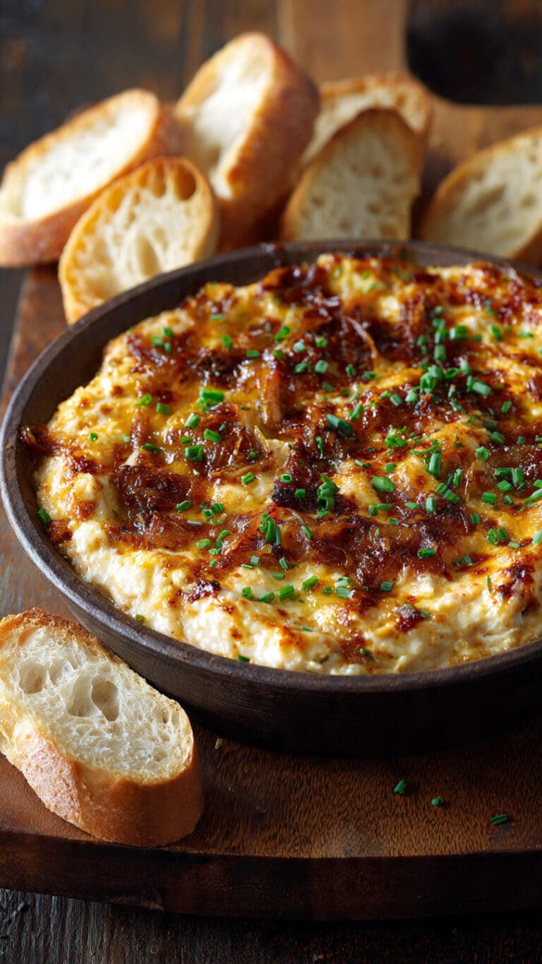 Caramelized Onion and Gruyere Dip