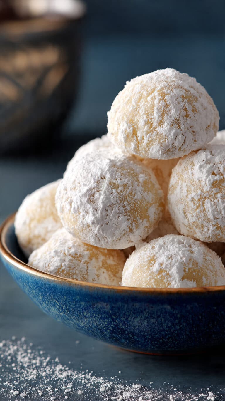 Sweetened Condensed Milk Snowball Cookies
