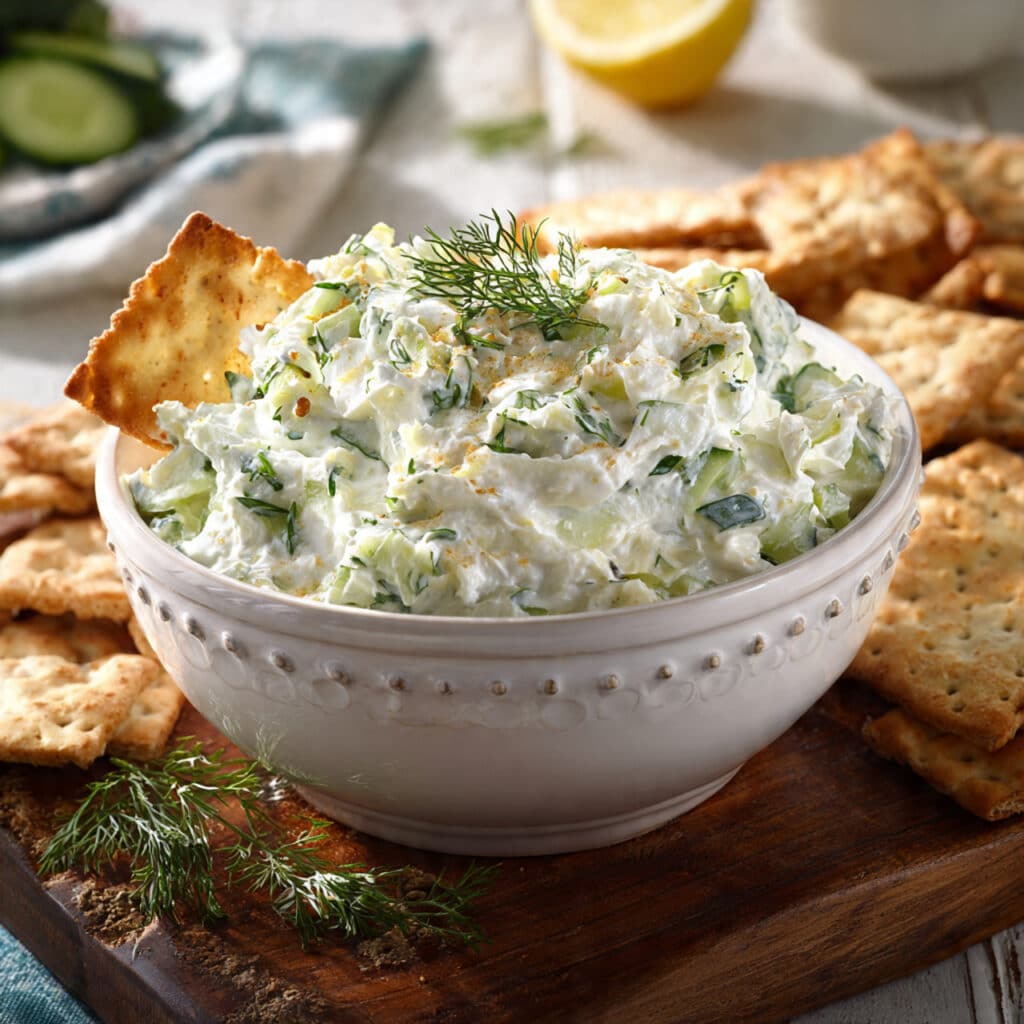 Cream Cheese Cucumber Dip