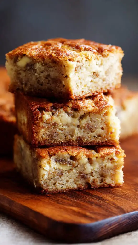 Sweet Banana Bread Blondies