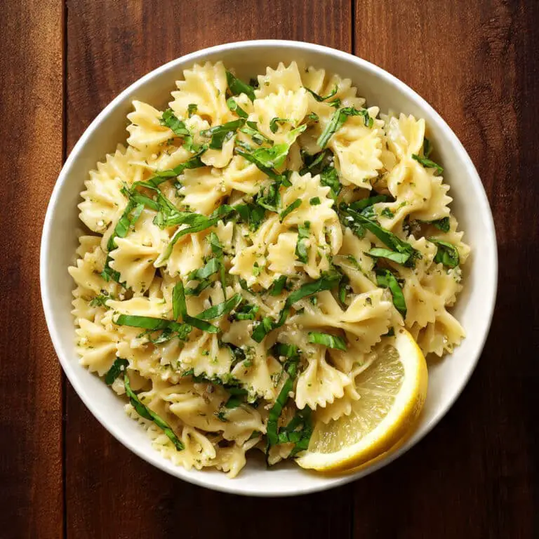 Lemon Basil Pasta Salad