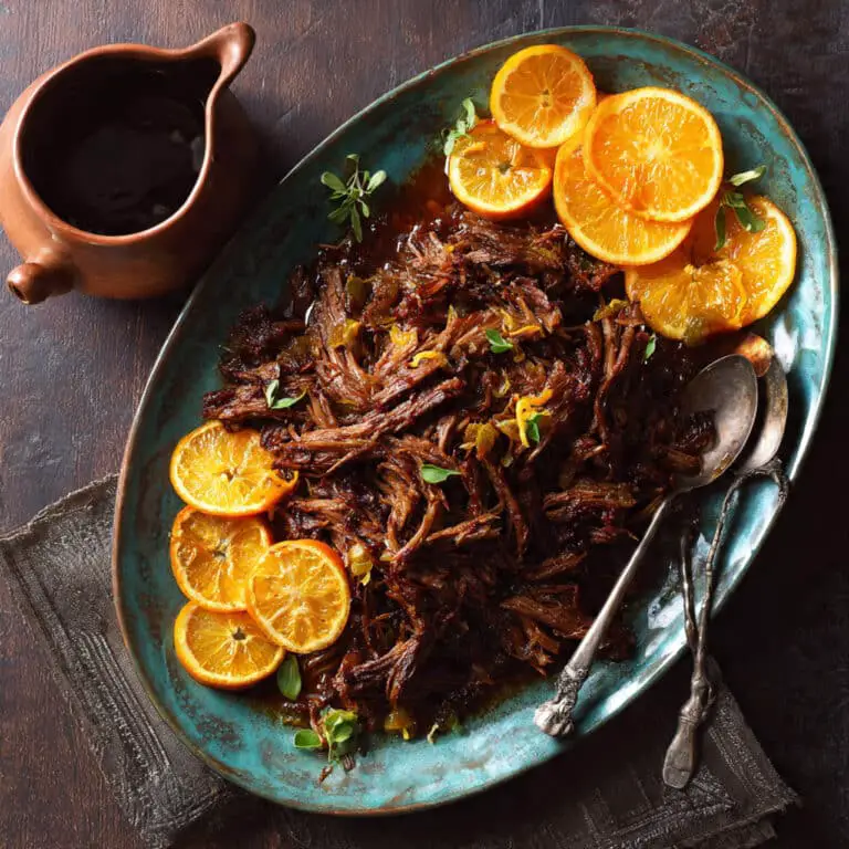 Citrus Shredded Beef