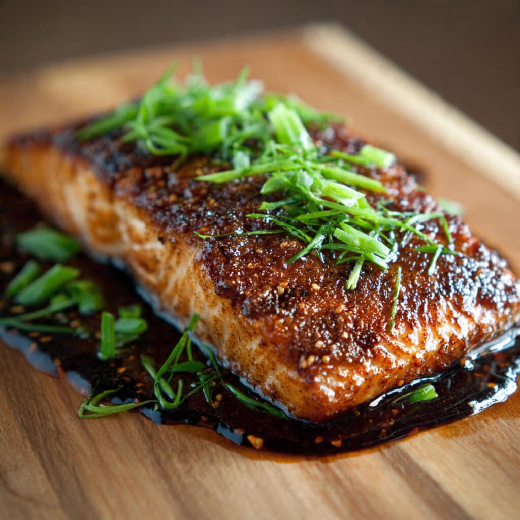 Brown Sugar Soy Sauce Salmon