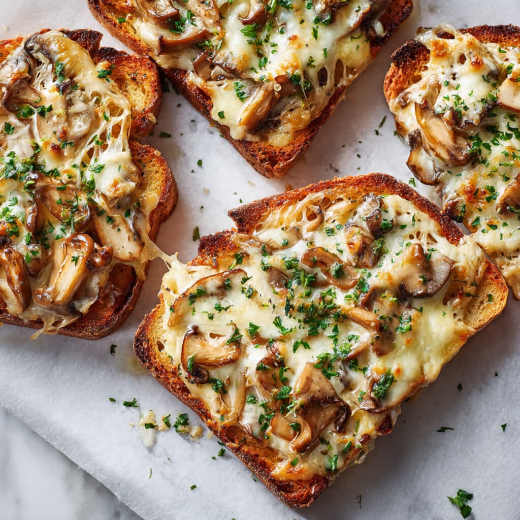 Easy Swiss Mushroom Melt