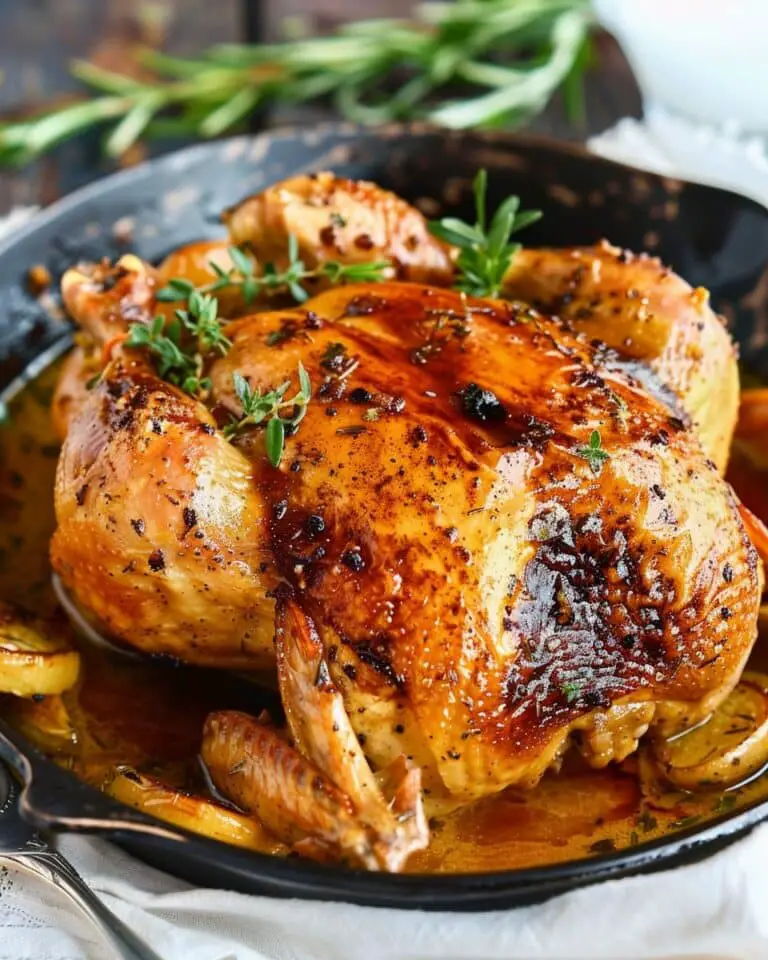 Easy Whole Roasted Chicken