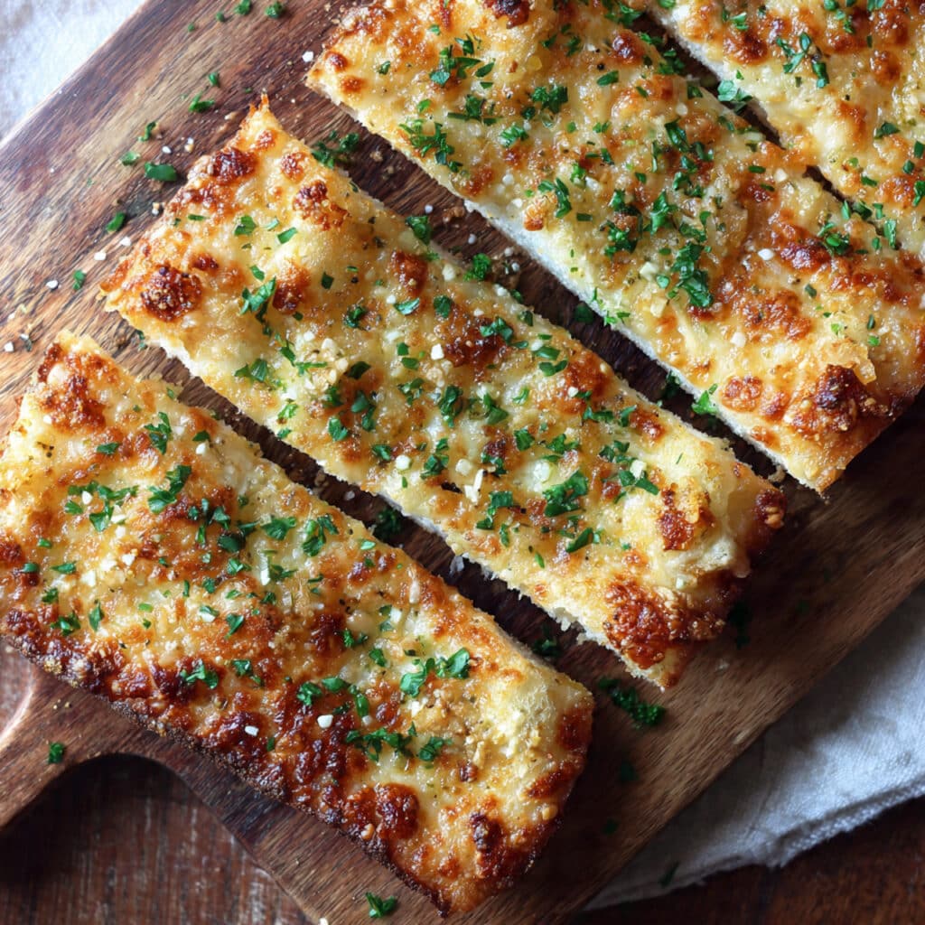 Garlic Bread Pizza