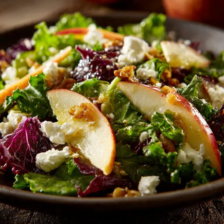 Honeycrisp Apple and Feta Salad