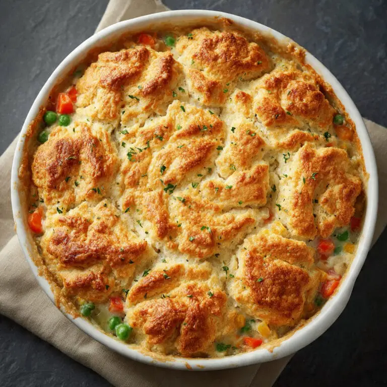 Biscuit & Vegetable Pot Pie