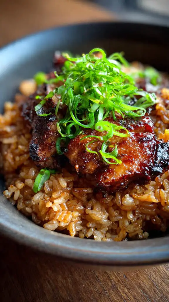 One-Pan Honey BBQ Chicken Rice