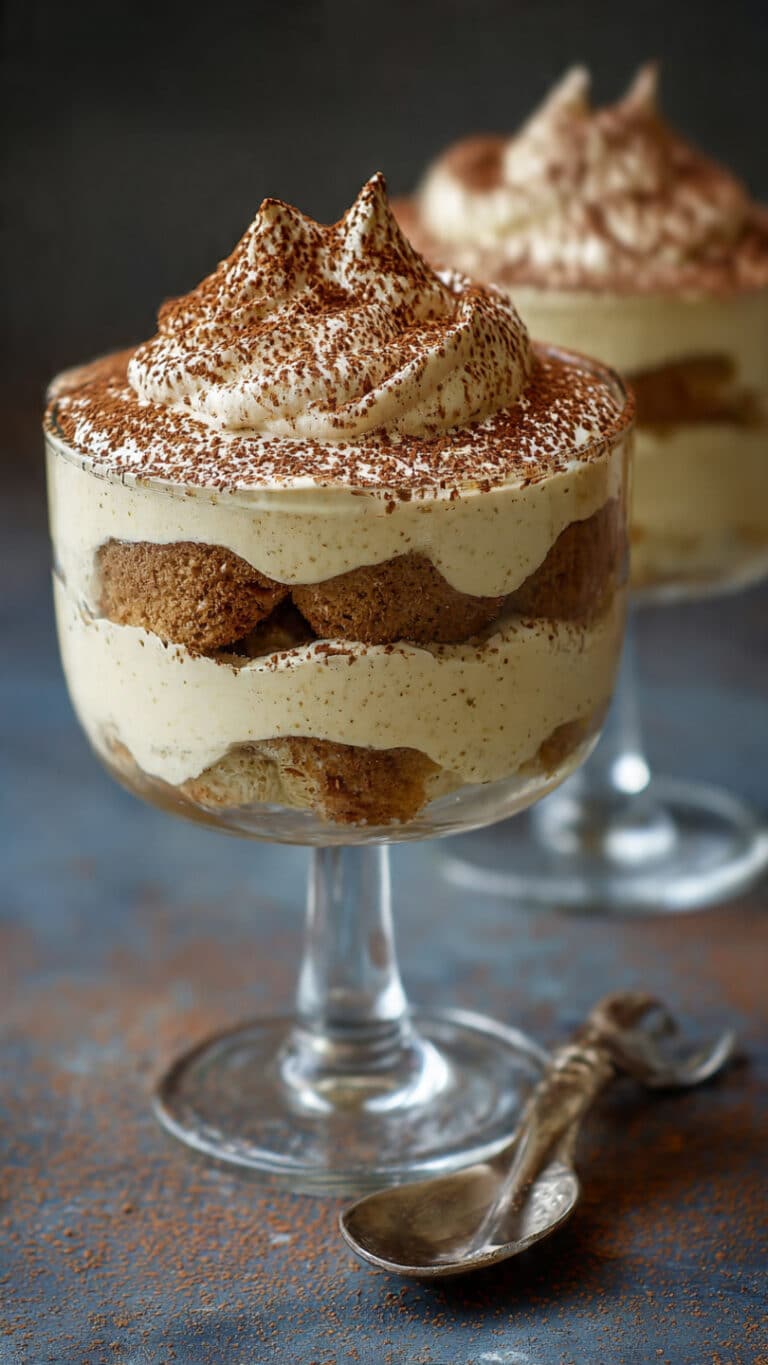 High-Protein Tiramisu Trifles
