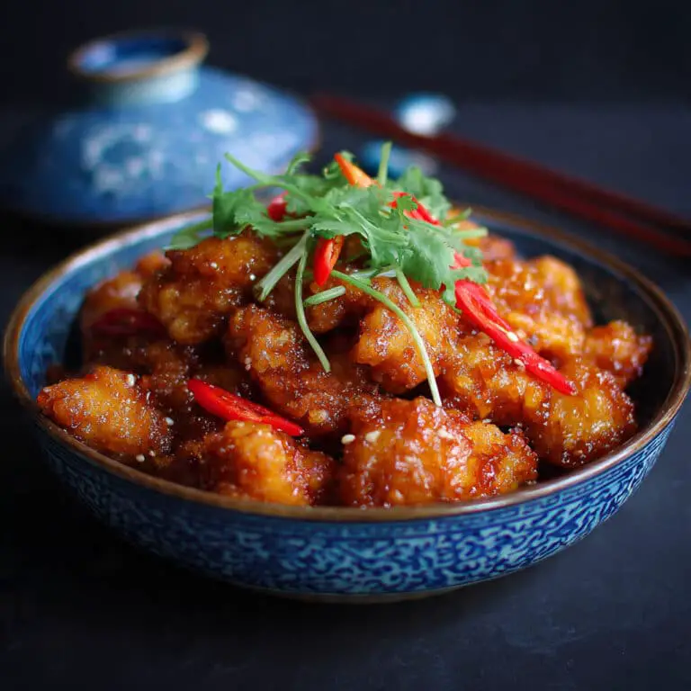 Chinese Hong Kong Style Sweet and Sour Chicken