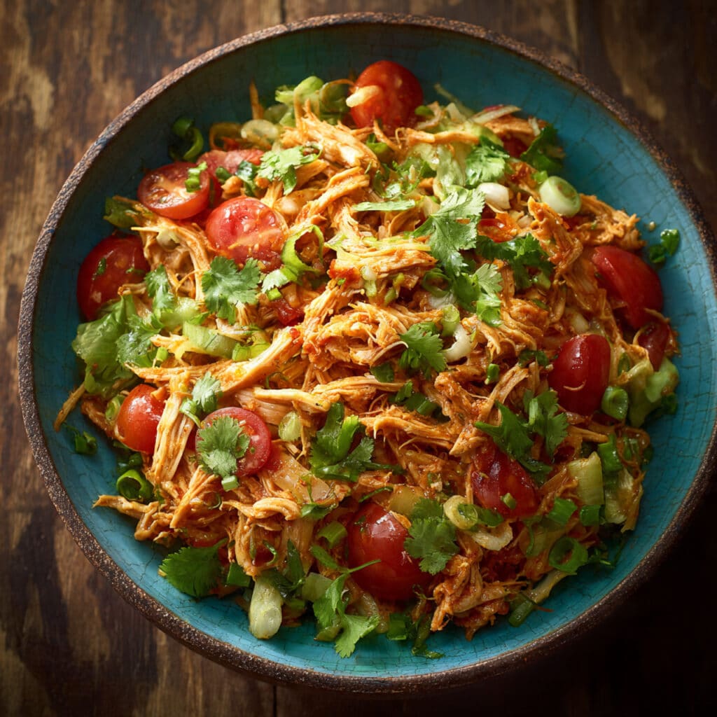 Southwest Shredded Jackfruit Salad