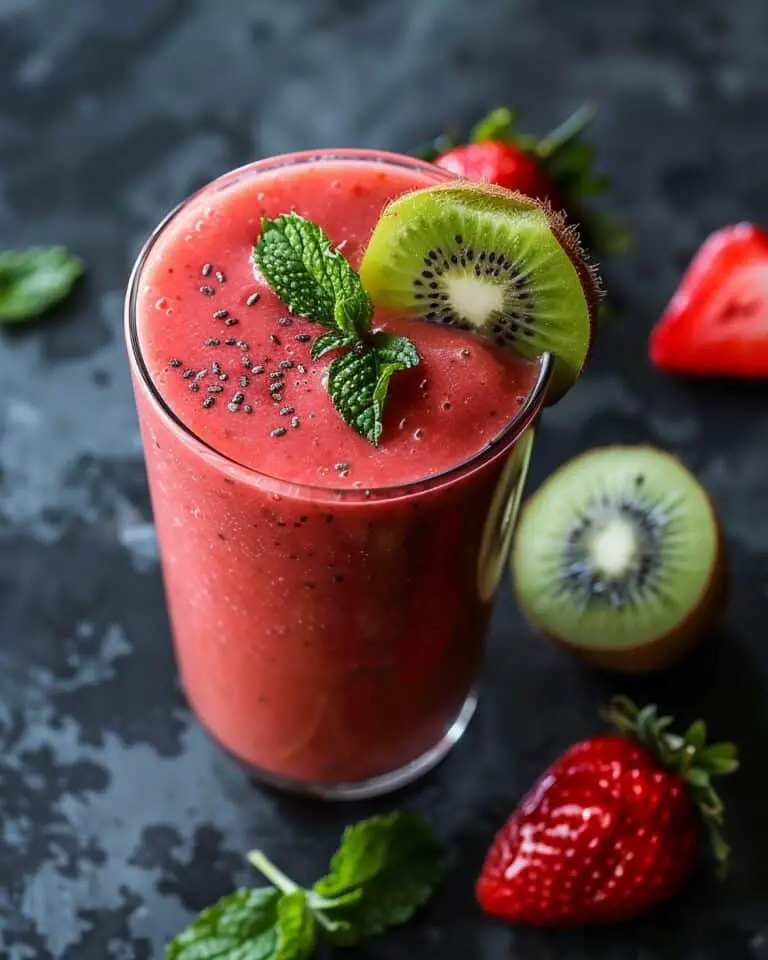 Strawberry Kiwi Smoothie