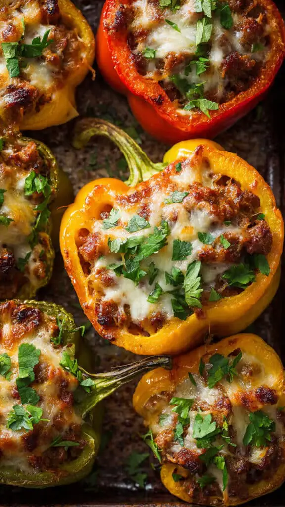 Sausage Stuffed Peppers