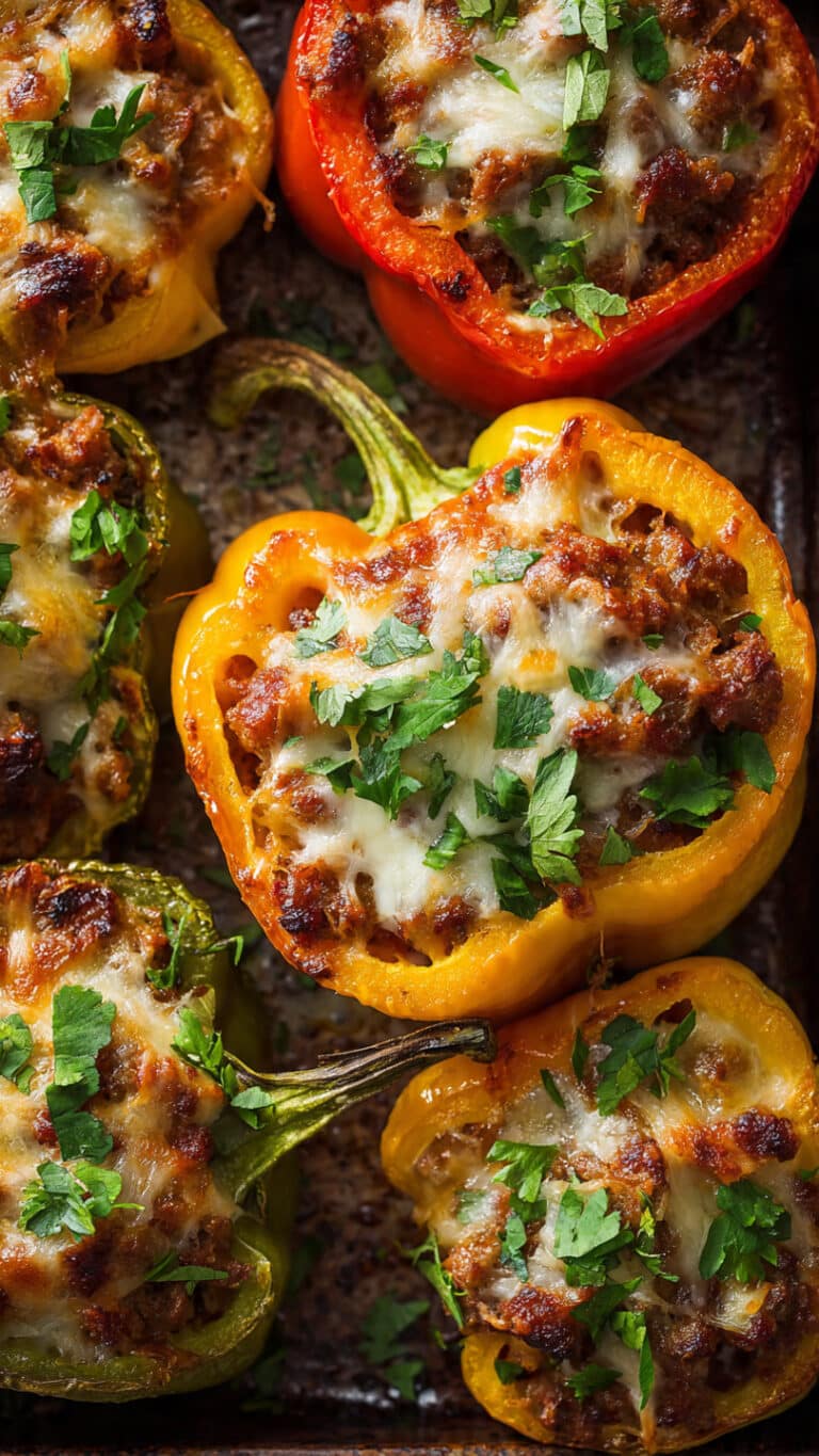 Sausage Stuffed Peppers