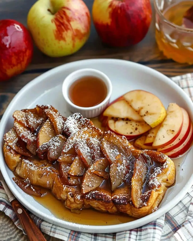 Baked Apple Cider French Toast