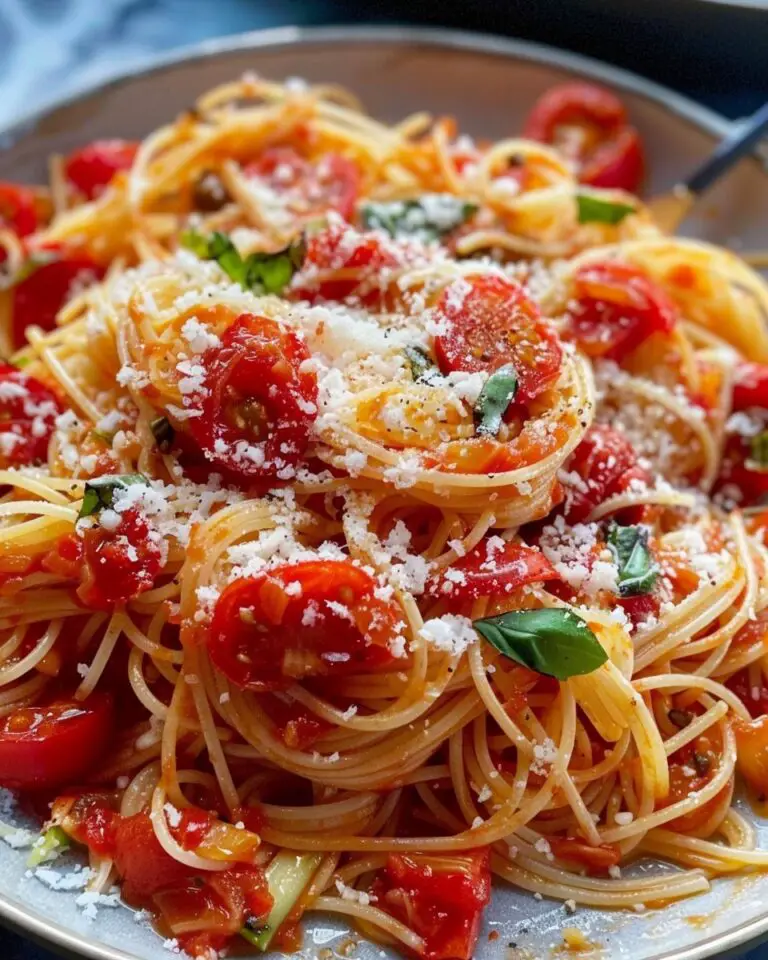 Simple Angel Hair Pasta With Cherry Tomato Sauce